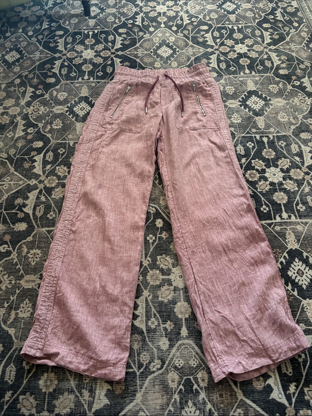 Athleta Linen Pants Size 0